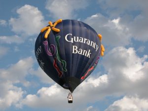 Guaranty Bank hot air balloon
