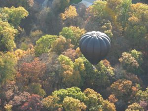Blackie hot air balloon
