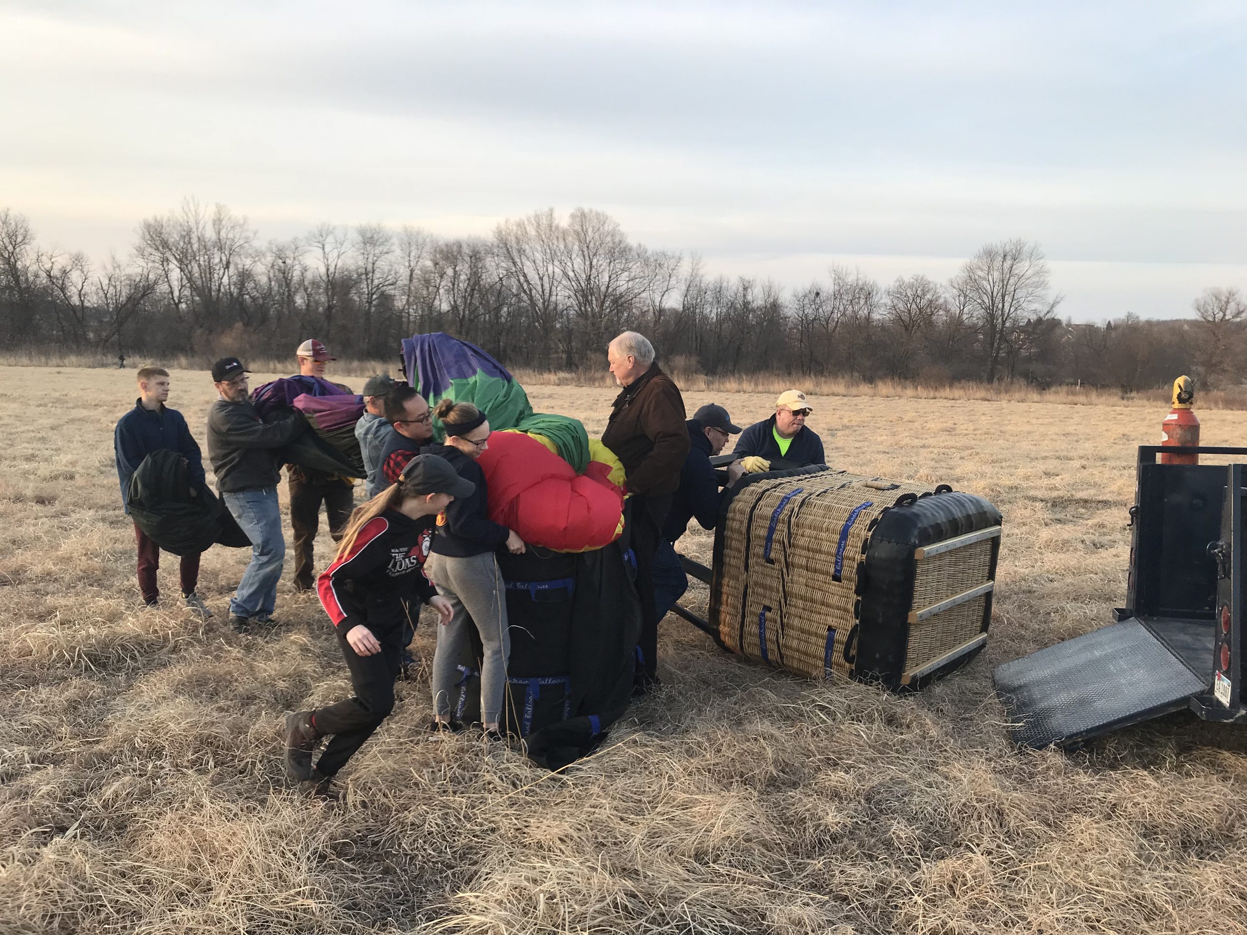 March 2018 balloon flight