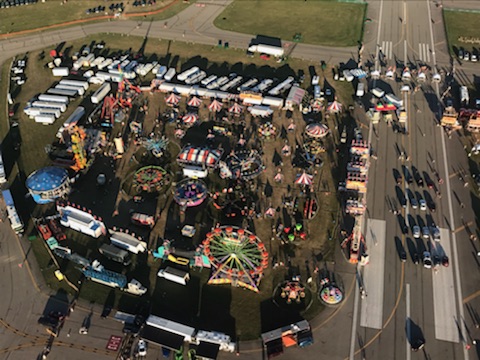 Carnival at the Battle Creek balloon event