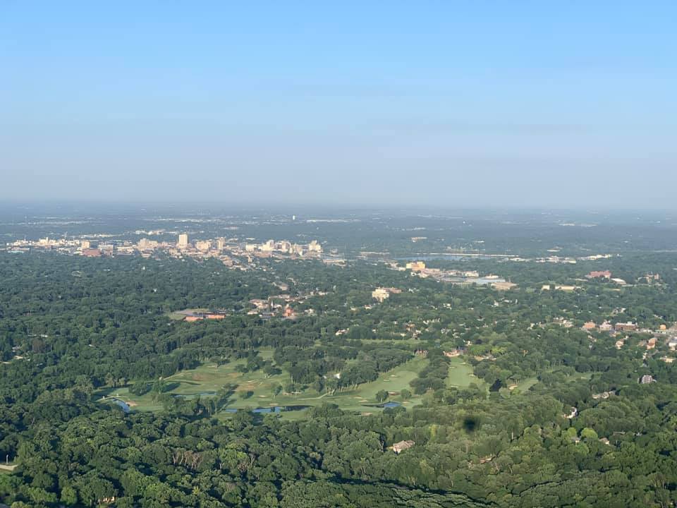 Flight this morning.