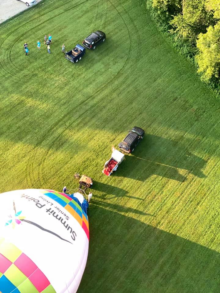 Flight this morning.