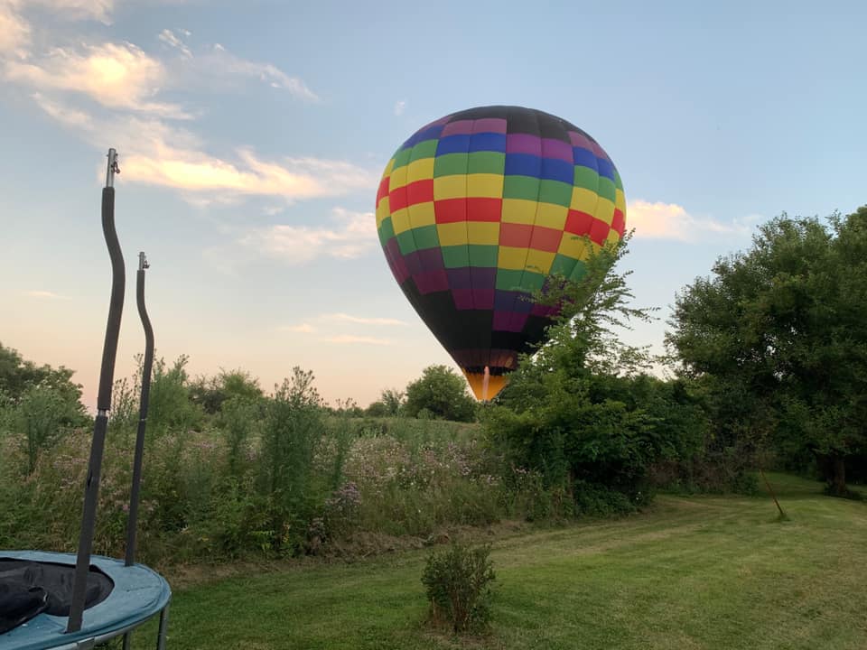 Congrats Chris on your first solo flight last night.