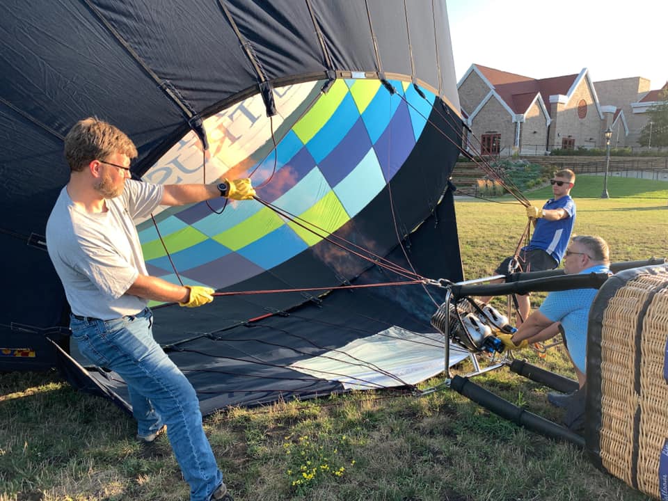 Winds were very slow in Cedar Rapids tonight.
