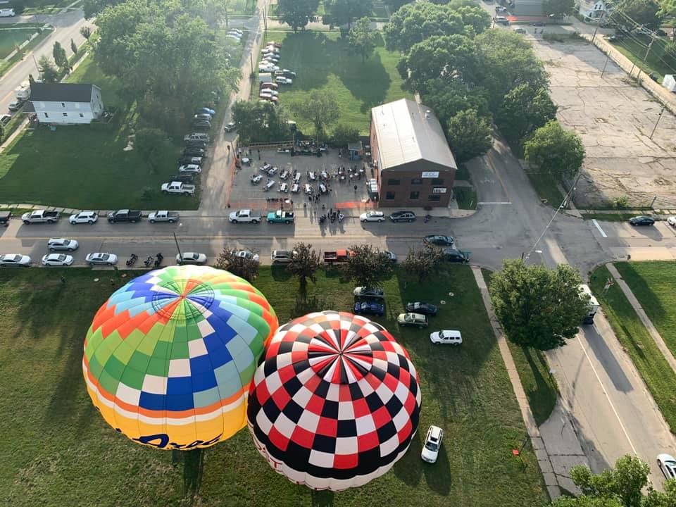 Unexpected flight last night.