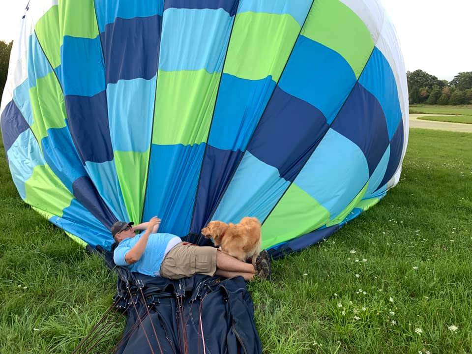 Unexpected flight last night.