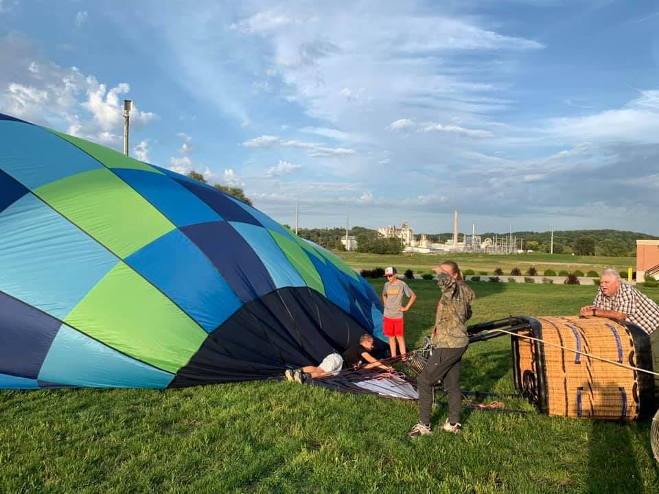 We had a 60 degree shift in winds so cancelled our flight.