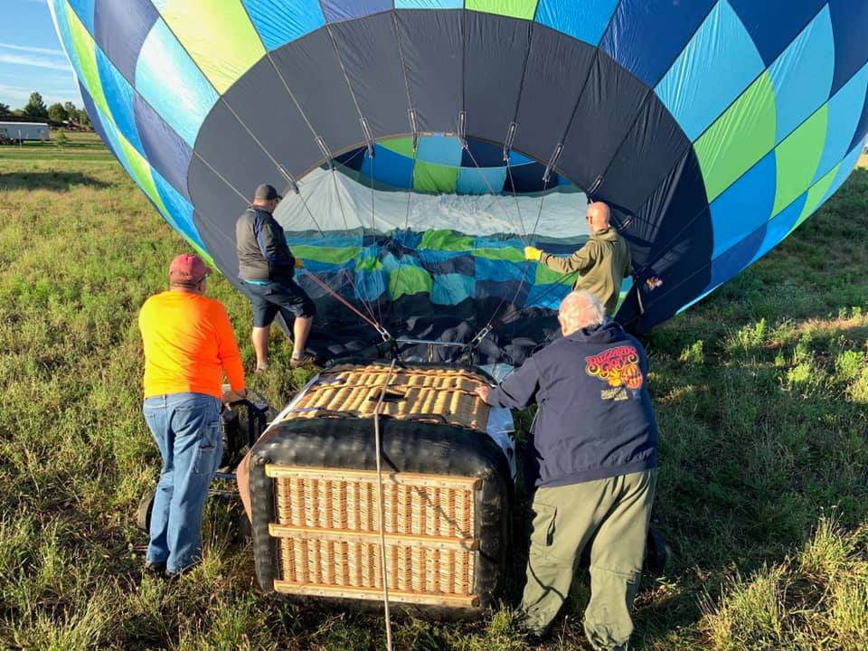 From our flight Friday morning!