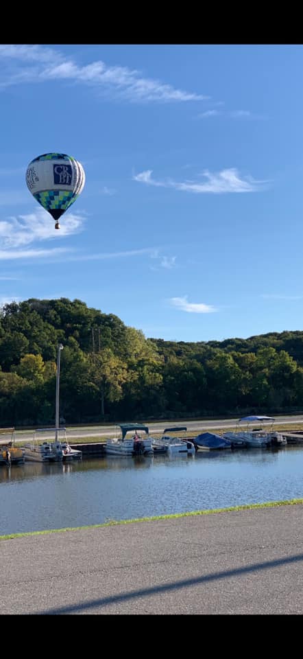 From our flight Friday morning!