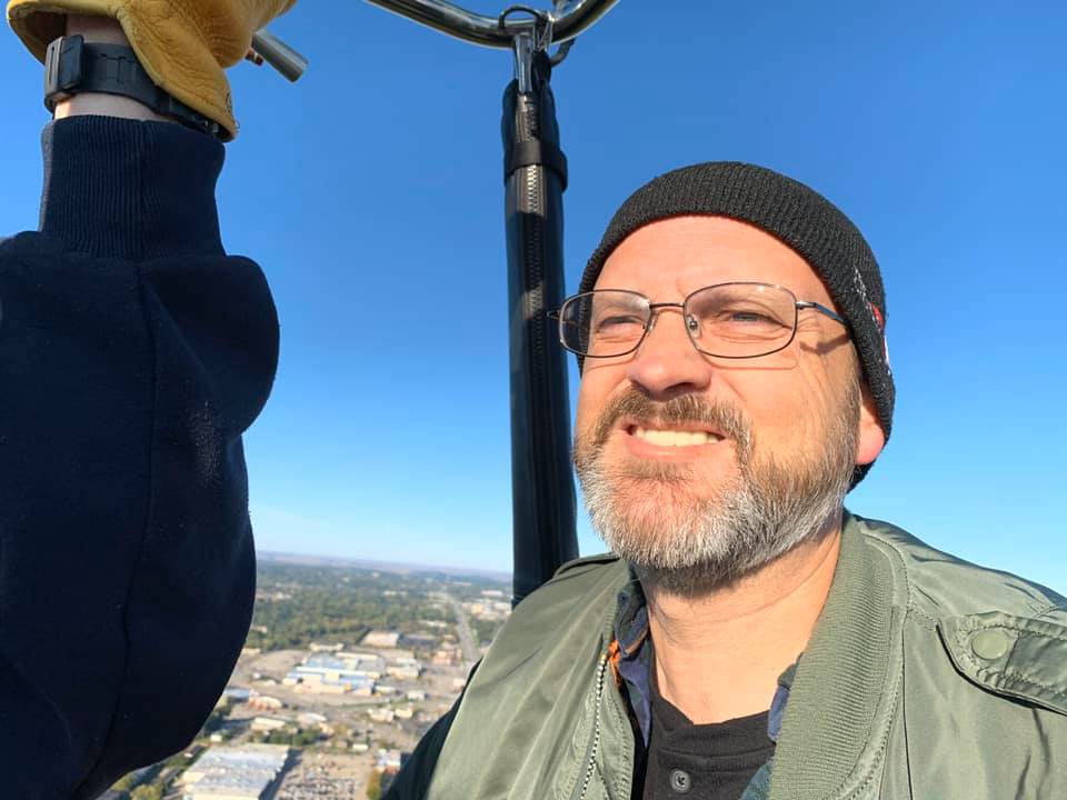 This mornings training flight with both of the Chris’s.
