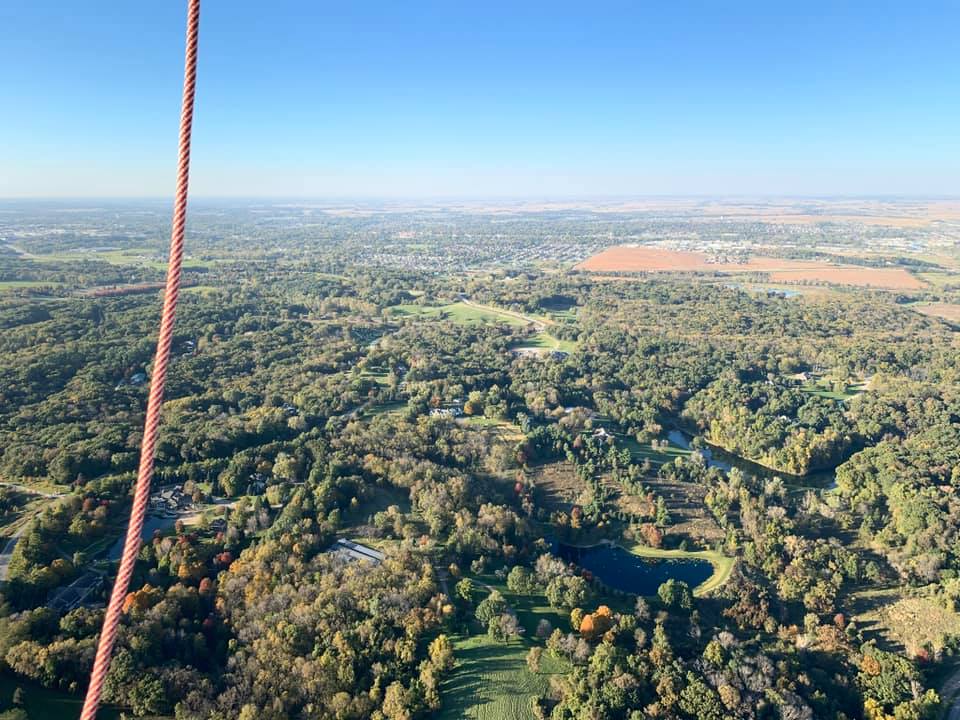 Last night was a beautiful night for a flight.