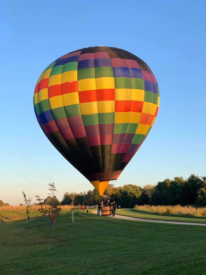 Last night was a beautiful night for a flight.