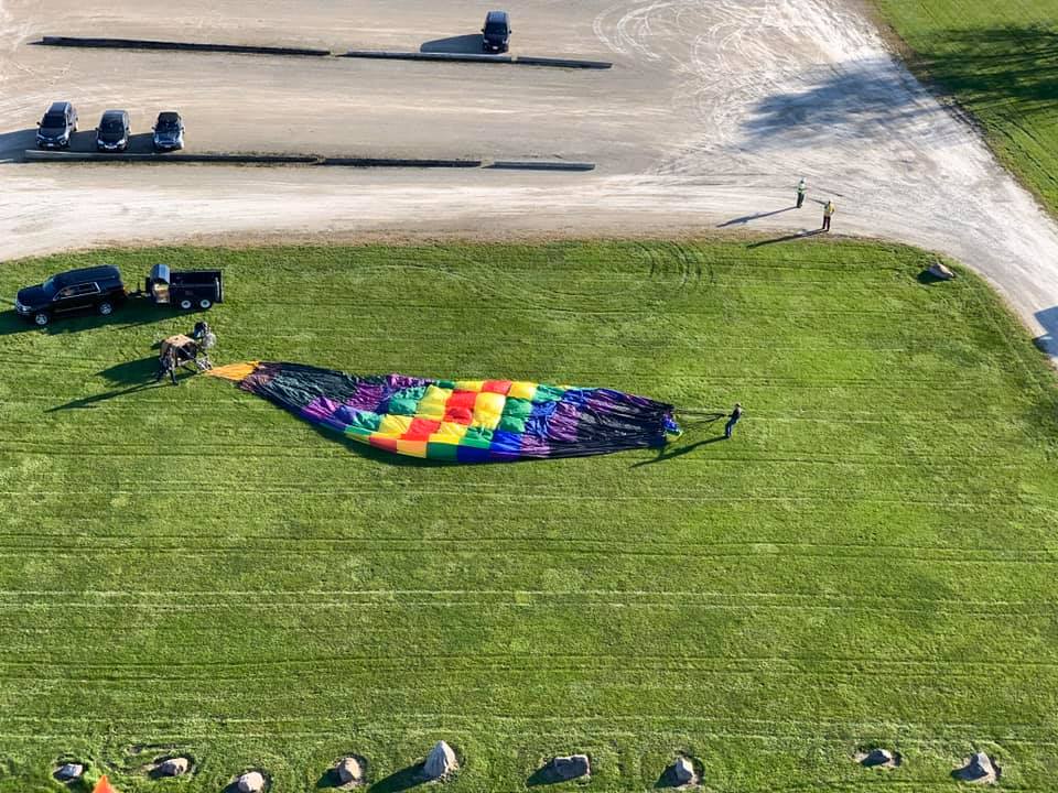 Last night was a beautiful night for a flight.