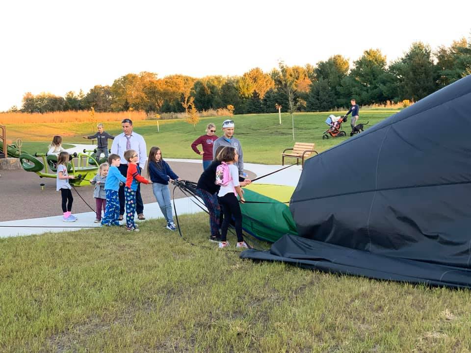Last night was a beautiful night for a flight.