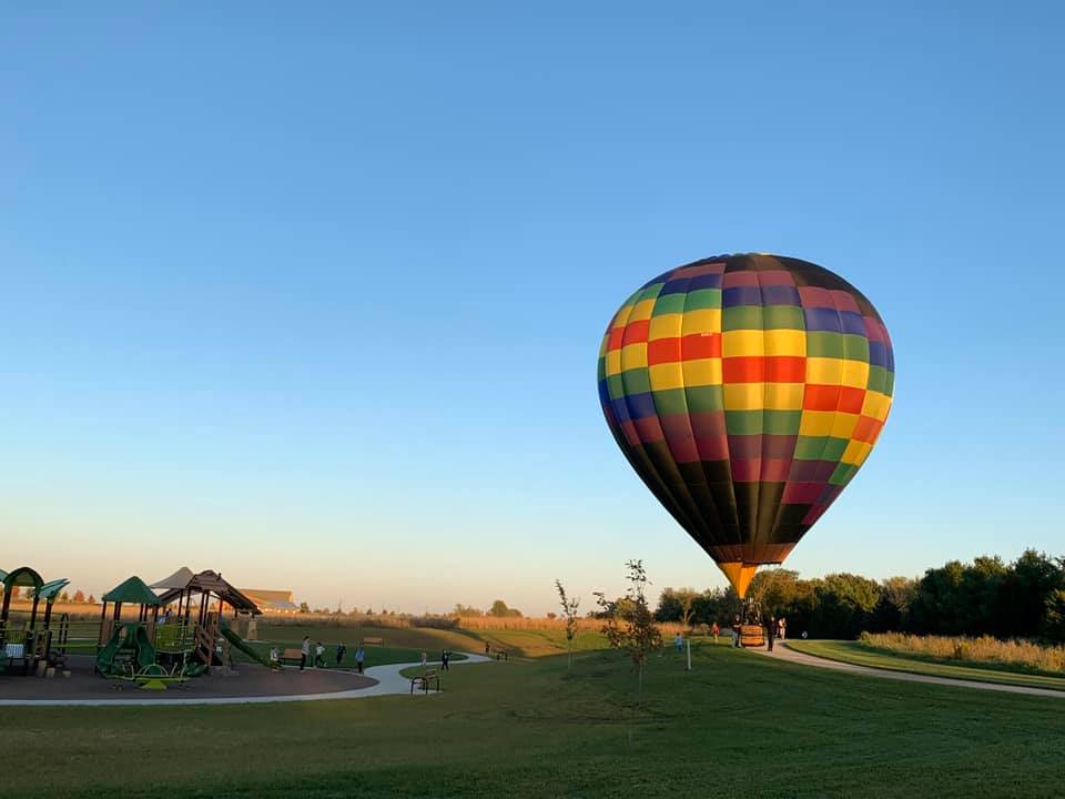 Last night was a beautiful night for a flight.
