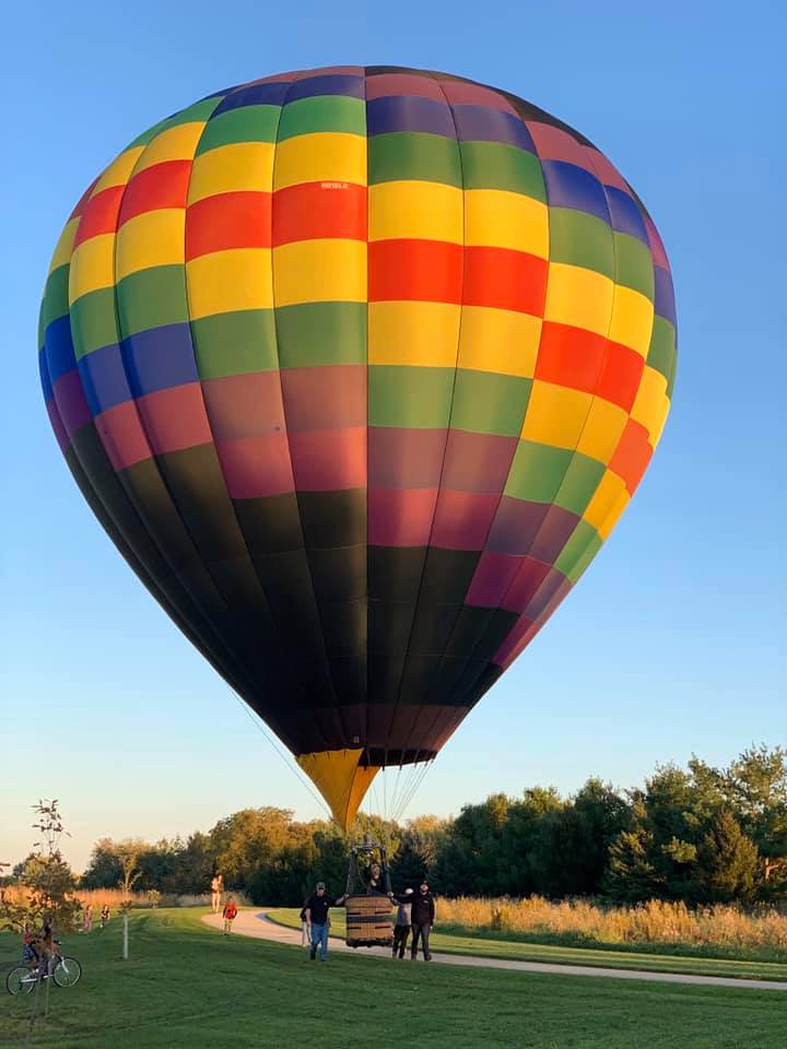 Last night was a beautiful night for a flight.