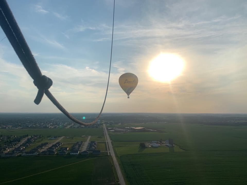 We flew again tonight!
