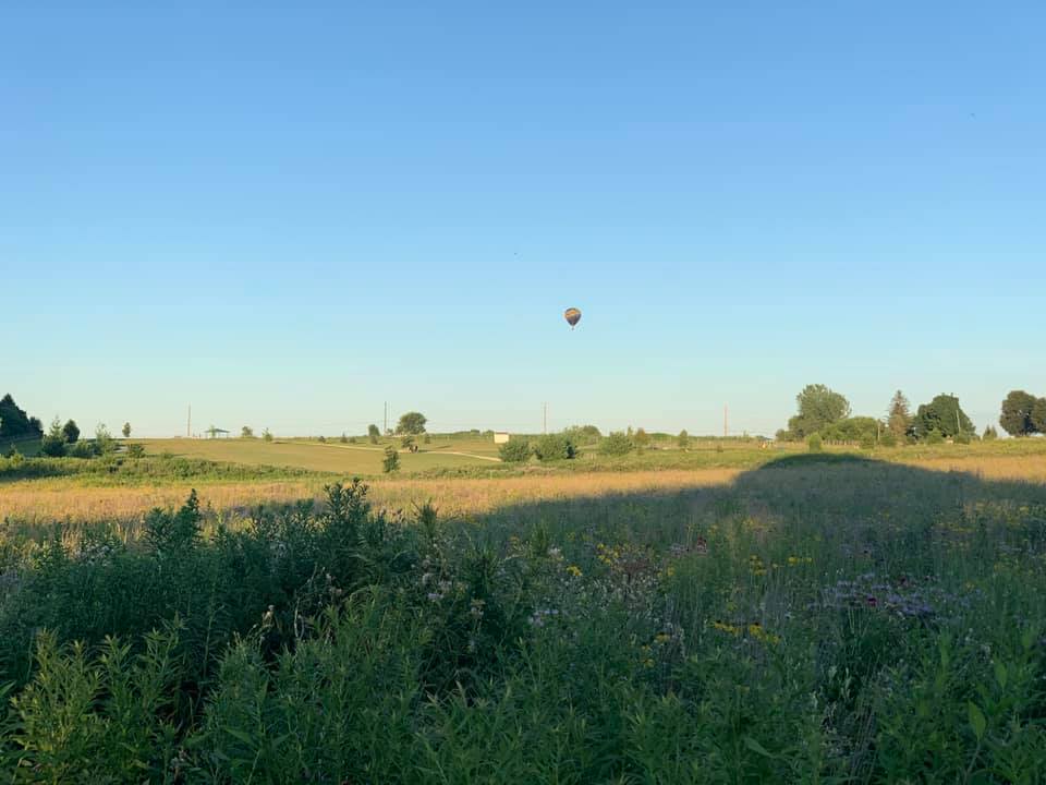 Ballooning is always an adventure.