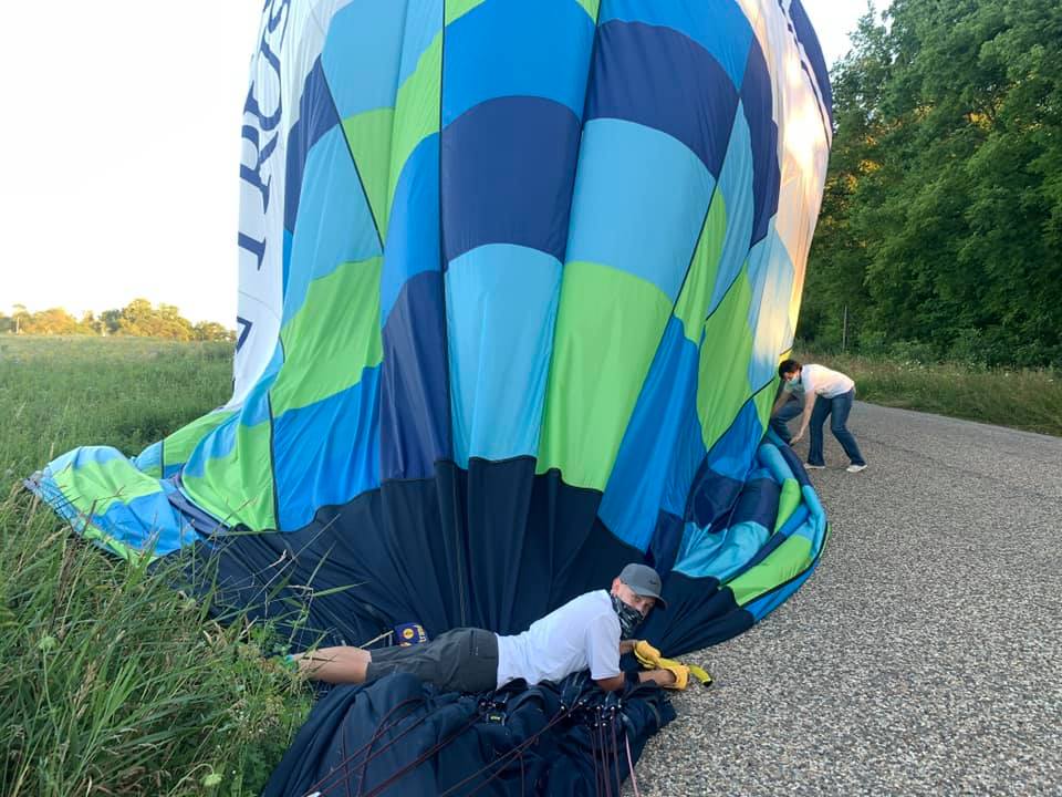 Ballooning is always an adventure.