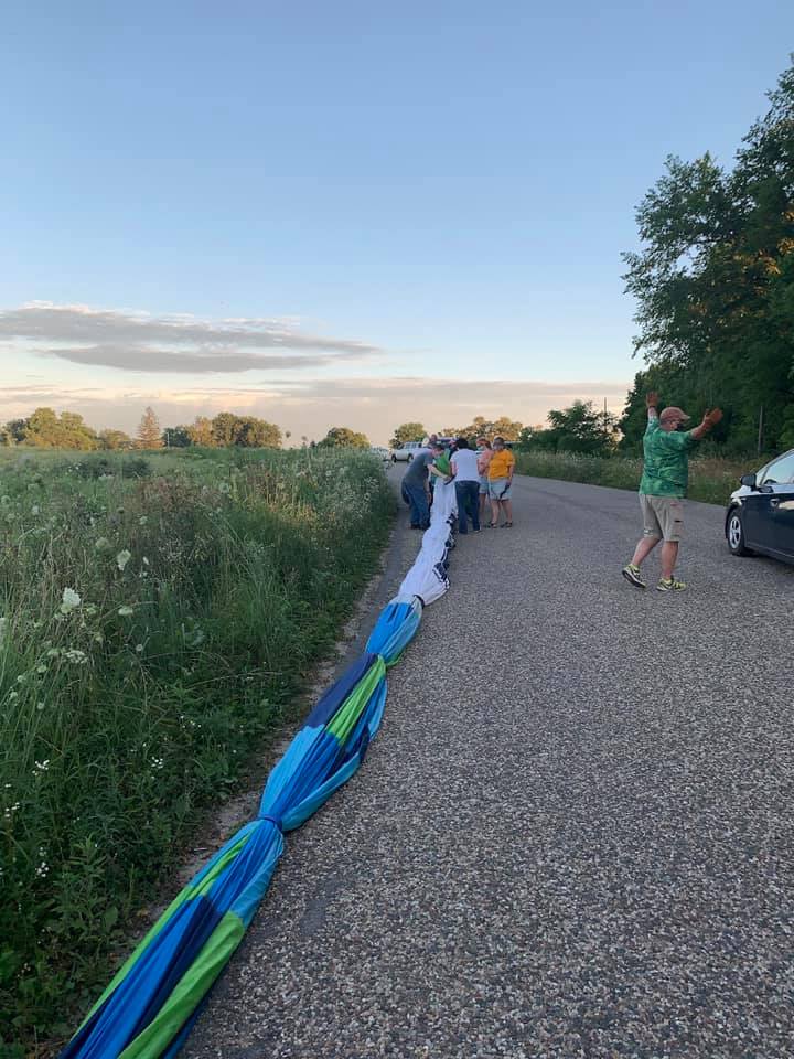 Ballooning is always an adventure.