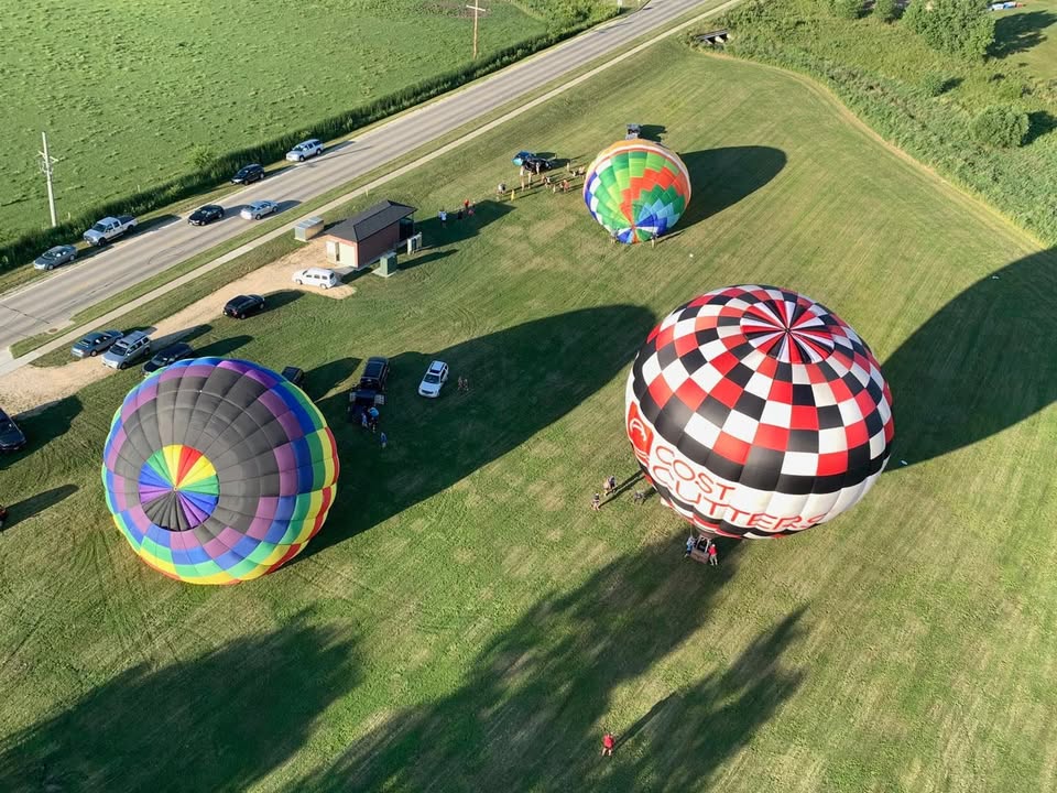 We flew again last night.