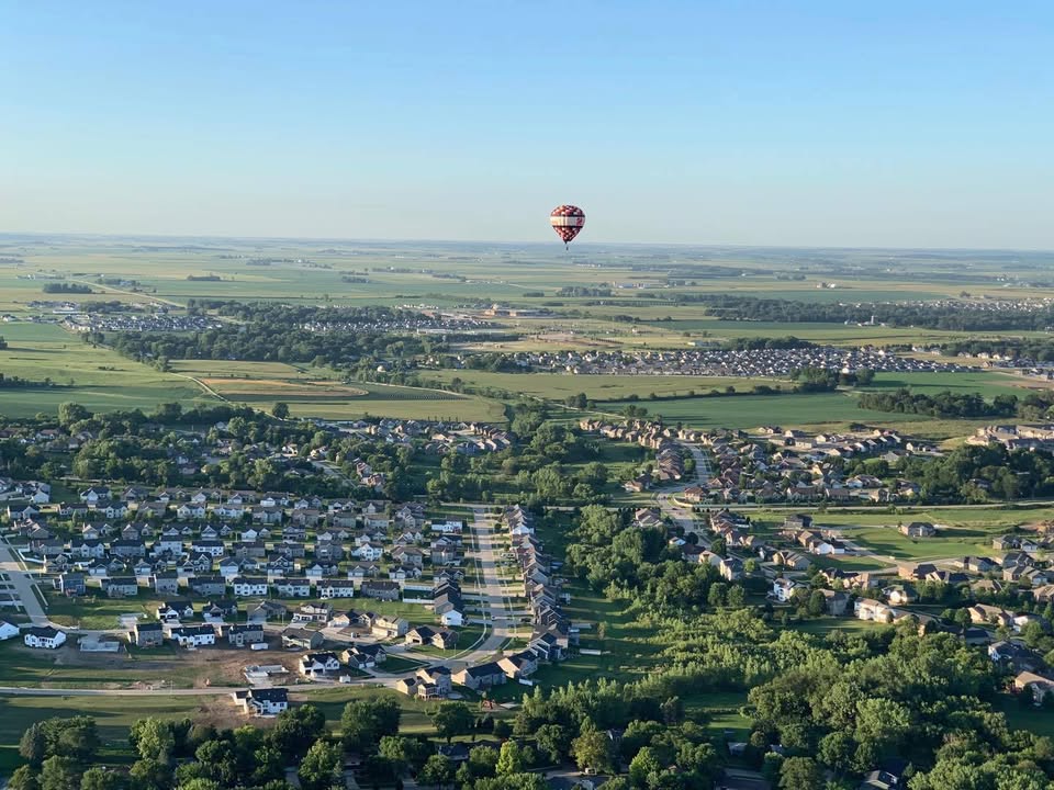 We flew again last night.