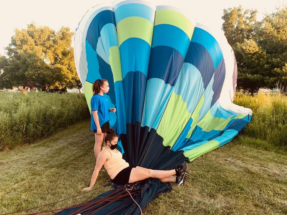 We flew again last night.