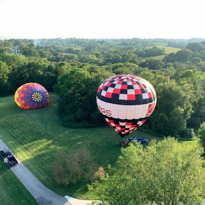 We flew again last night in the Anamosa area to the delight of the people who live there.