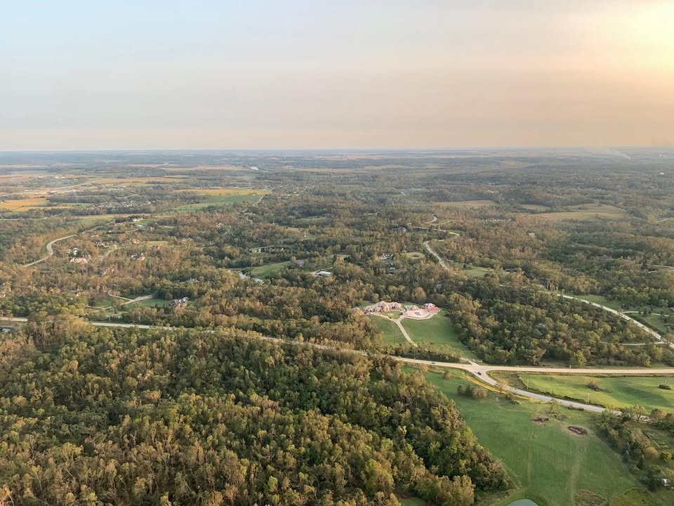 Ballooning is always an adventure.
