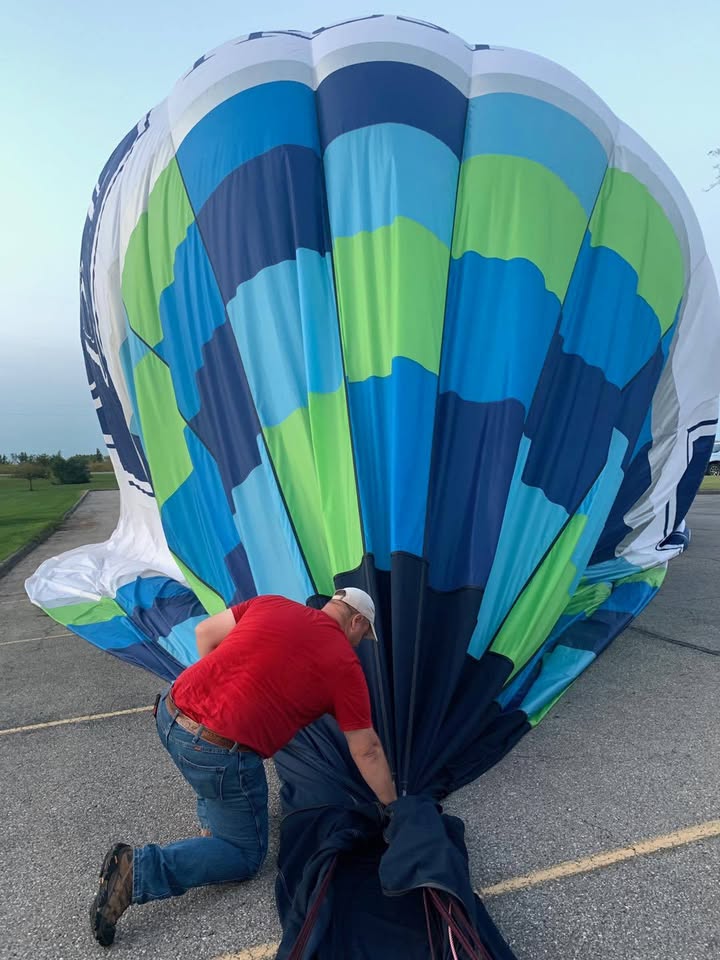 Ballooning is always an adventure.