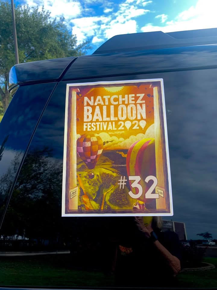 We had a great time road tripping to Natchez for their 35 annual balloon event this past weekend.
