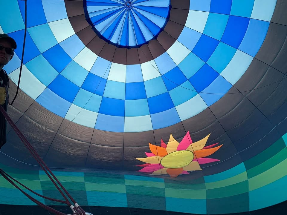 Chris and I both had a chance to fly tonight.