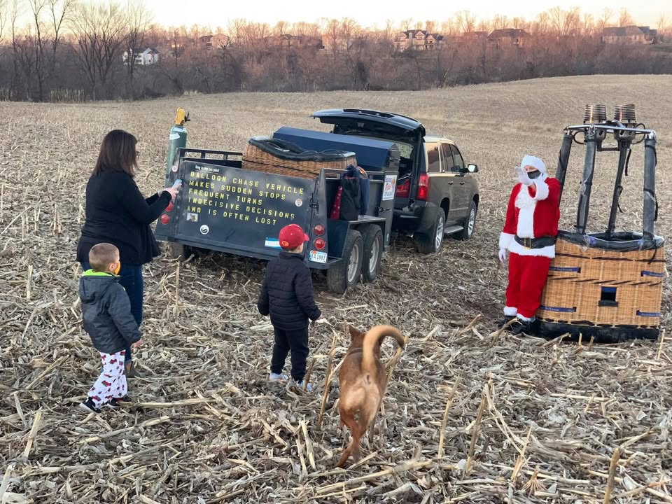 Santa had such a great time checking on the boys and girls in the Marion area last week he took...