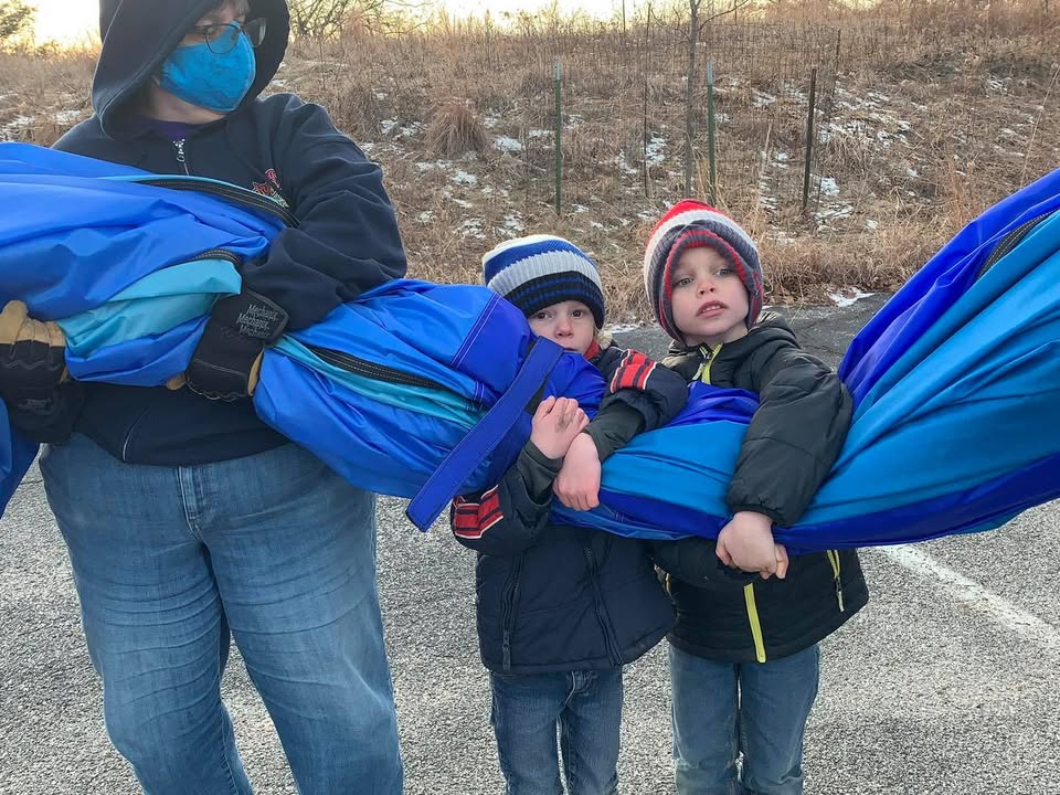 We celebrated Boxing Day by going ballooning!