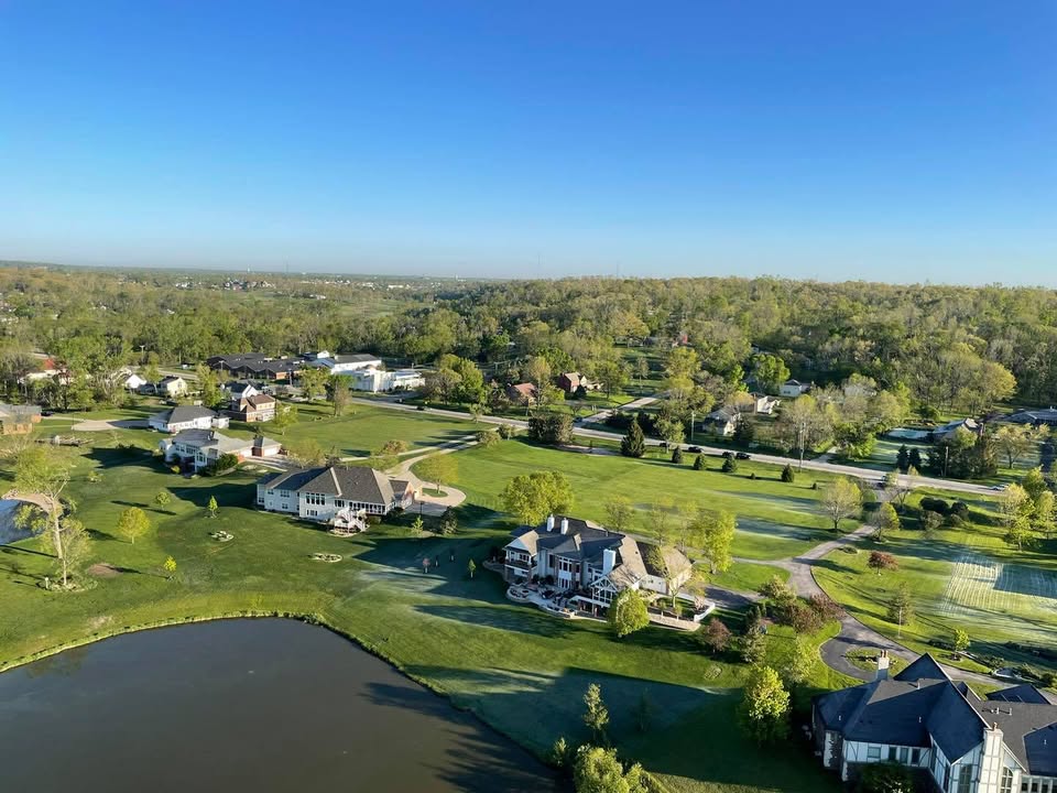 Beautiful flight this morning over Cedar Rapids and Marion.