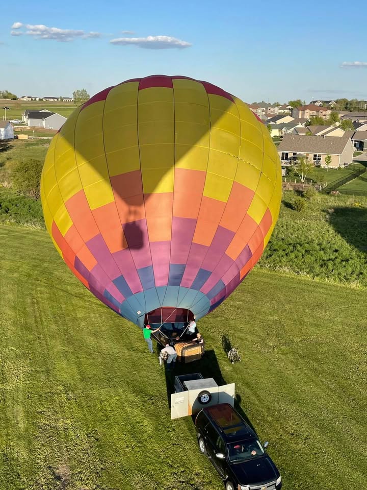 Another beautiful flight over our area last night.