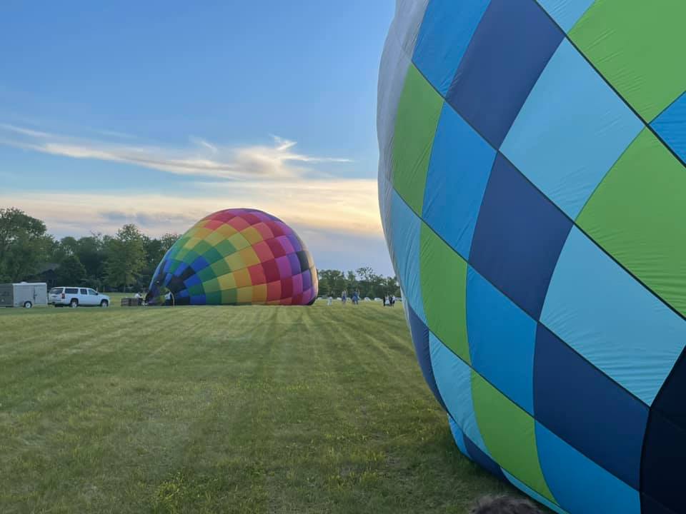 We tethered for a graduation party yesterday.