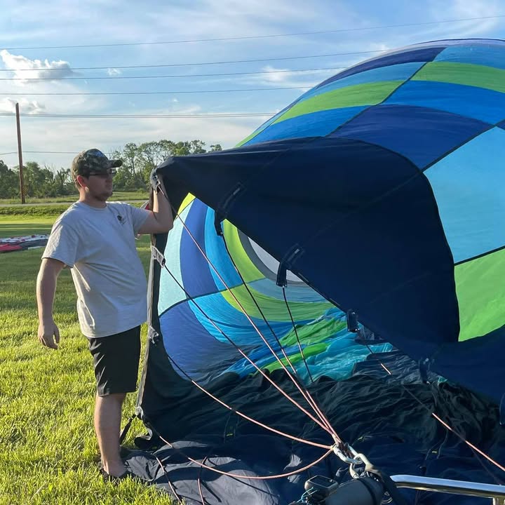 We had a beautiful flight last night.