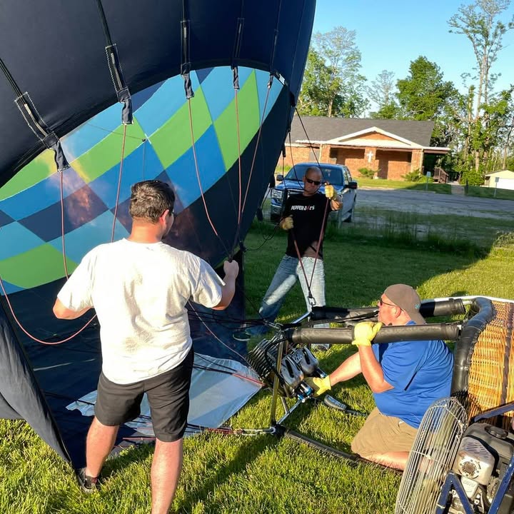 We had a beautiful flight last night.