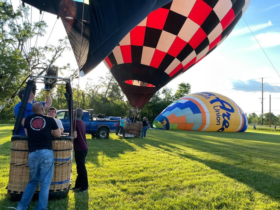 We had a beautiful flight last night.