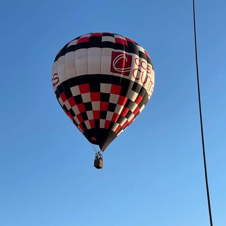 We had a beautiful flight last night.
