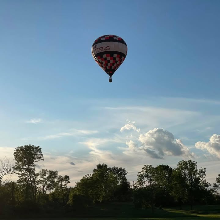 We had a beautiful flight last night.