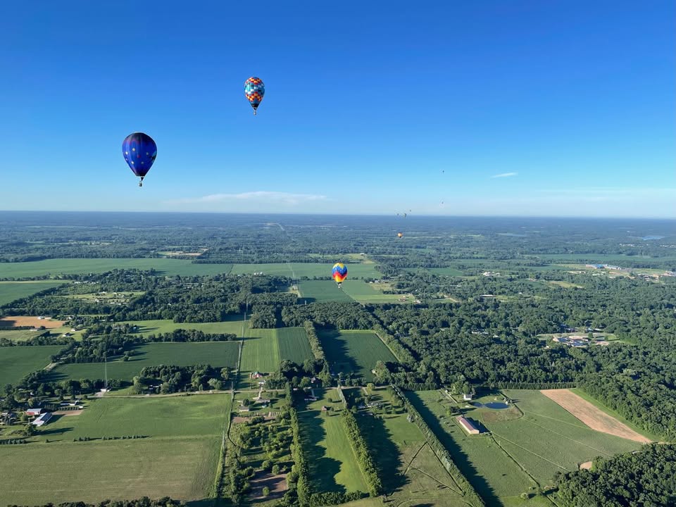 We had a sporty flight this morning.