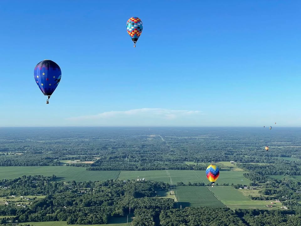 We had a sporty flight this morning.