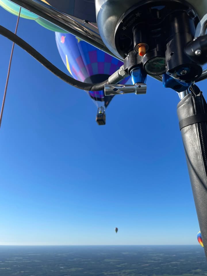 We had a sporty flight this morning.