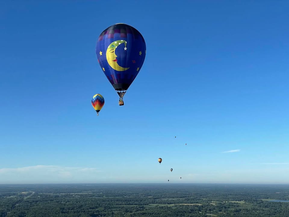 We had a sporty flight this morning.