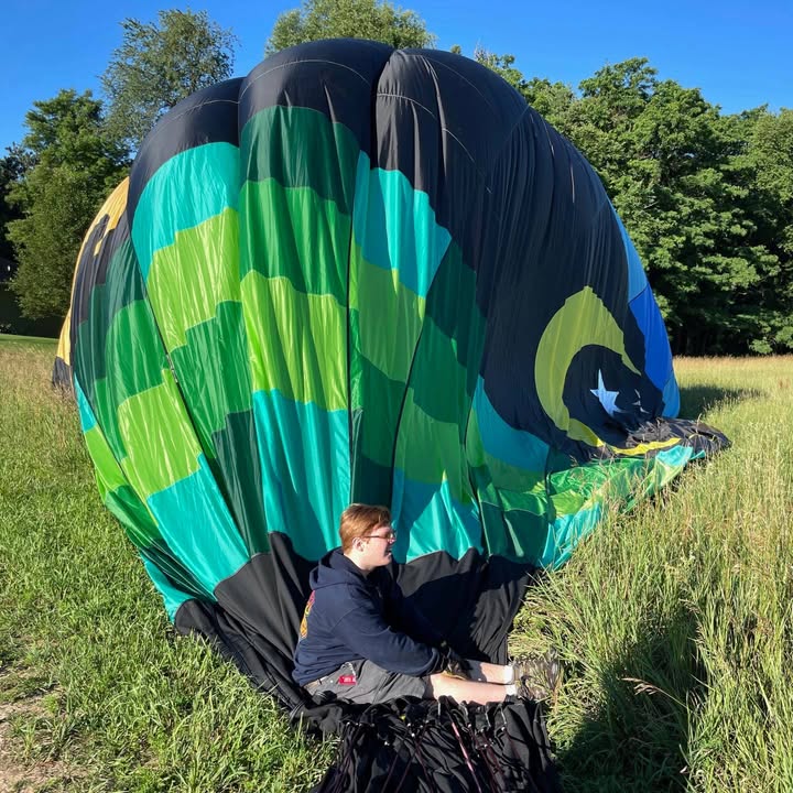We had a sporty flight this morning.