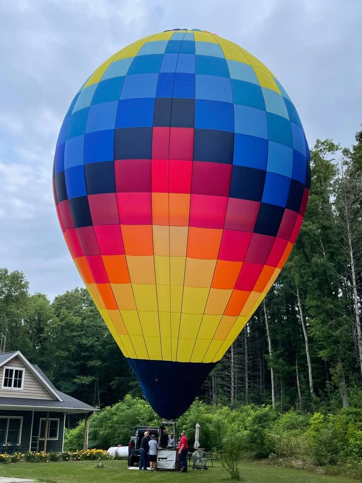 We flew again this morning.