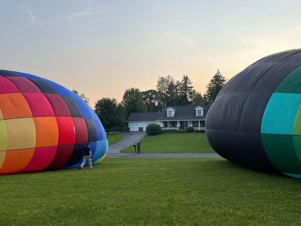 We flew again this morning.