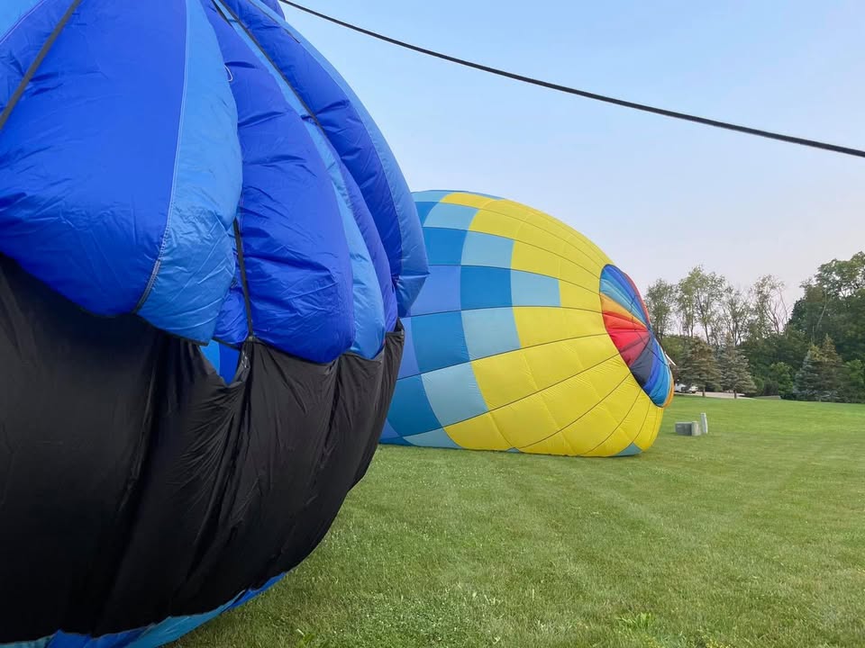 We flew again this morning.